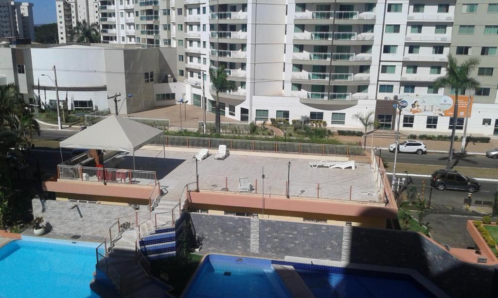 Caldas Novas - Go - Apartamento Parque Das Aguas Quentes Bloco 1 - Em Frente Clube Prive Exterior foto